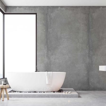 Bild enthält, Bathing, Indoors, Interior Design, Bathtub, Person, Tub
