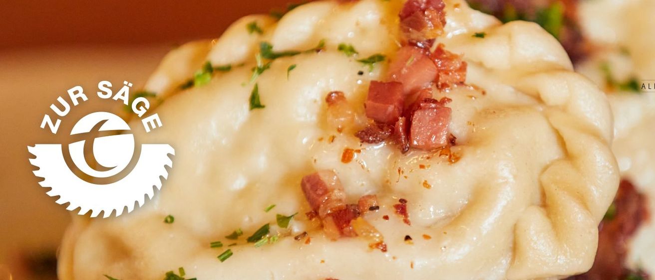 Bild enthält, Food, Pasta, Ravioli, Bread