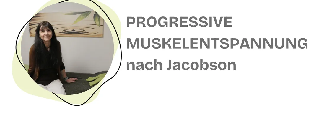 Das Bild zeigt eine progressive Muskelentspannung nach Jacobson, bei der eine Person auf einem Bett liegt.