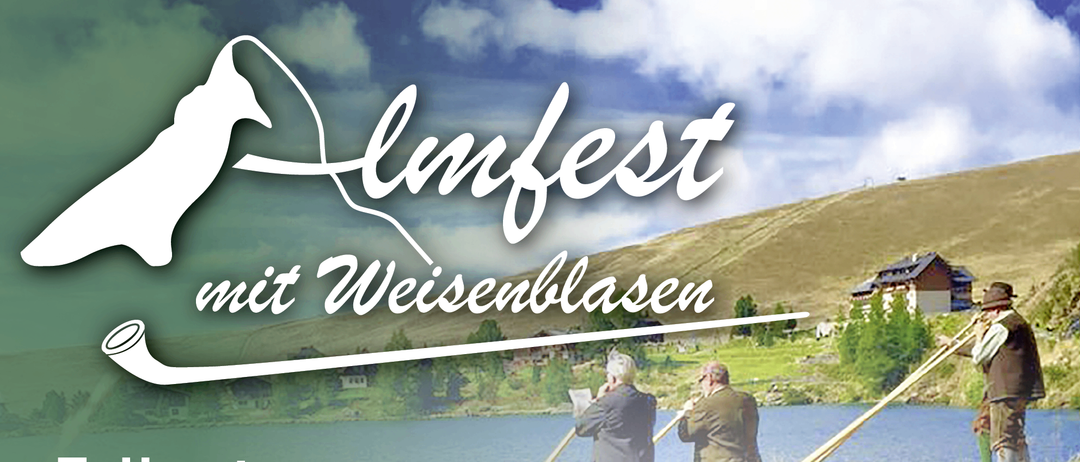 Plakat für Falkert-Event am 14. September 2025 mit traditioneller Alpenmusik, Essen und einer malerischen Bergsicht. Es werden die Reichenauer Tanzmusik und Patergasser Bläsergruppe, ein Berggebet und lokale Spezialitäten vorgestellt. Kontaktdaten für Unterkünfte und Veranstalter sind angegeben.