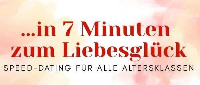Plakat für Speed-Dating-Veranstaltung für alle Altersgruppen. Datum: 7. März 2026, 17:00 Uhr. Ort: Volkshaus Frohnleiten, Josef Ortissstrasse 9. Teilnahmegebühr: 25 €, inklusive ein Glas Sekt. Scannen Sie den QR-Code oder besuchen Sie date4you.at zur Anmeldung.