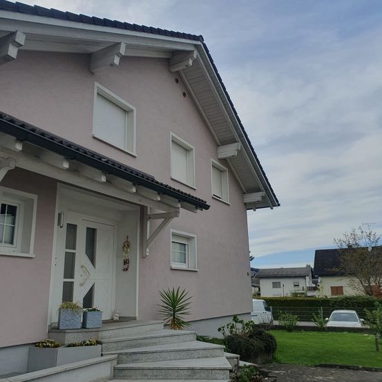 Architecture, Building, Housing, Grass, Plant, House, Villa, Car, Vehicle, Portico