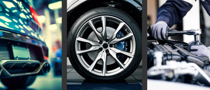 Bild enthält, Machine, Wheel, Alloy Wheel, Car, Car Wheel, Spoke, Tire, Vehicle, Clothing, Glove