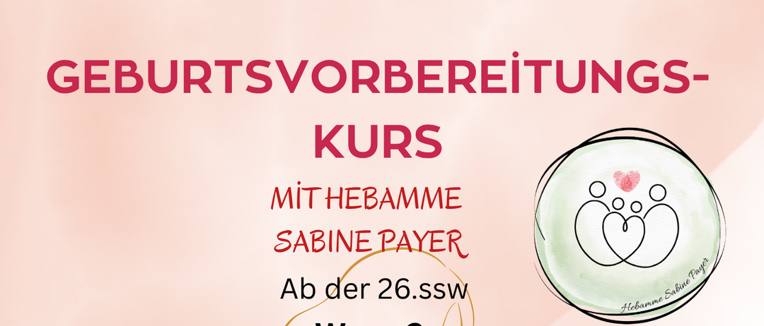 Ein Event namens 'Kurs mit Hebamme Sabine Payer' findet am 27.06.2026 von 09:00 bis 14:00 im Vereinstreff Gablitz, Lefnargasse 1, 3003 Gablitz statt. Die Kosten betragen 190€. Es behandelt Geburtsphasen und was zu tun ist, wenn der Termin überschritten wird.
