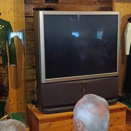 Bild enthält, Computer Hardware, Electronics, Hardware, Monitor, Screen, TV, Interior Design, Adult, Person, Woman