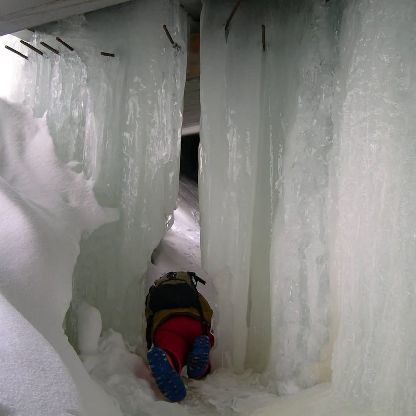 Bild enthält, Ice, Outdoors, Nature, Winter, Snow, Head, Person