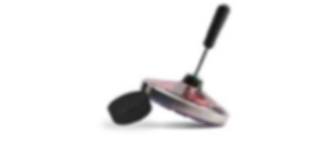 Das Bild zeigt ein Logo mit dem Text 'Union ESV Haag/K'. Das Logo zeigt ein kreisförmiges Objekt mit einem Griff und einem roten Akzent, auf weißem Hintergrund.