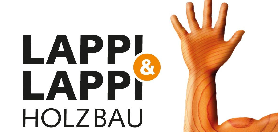 Das Bild zeigt das Wort 'APP' in Schwarz, mit einem Handsymbol auf der rechten Seite, das orange Linien aufweist. 'APP' ist stilisiert und zweimal wiederholt, mit '&' in der Mitte.