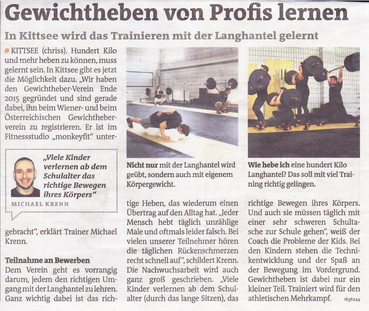 Der Artikel bespricht das Gewichtheben-Training in Kittsee, Österreich, und betont die Wichtigkeit, die richtige Technik zu erlernen. Der lokale Gewichtheberverein wurde 2015 gegründet und ist mit den österreichischen und Wiener Gewichtheberverbänden verbunden. Der Artikel betont, dass das Heben mit der richtigen Form entscheidend ist, um Verletzungen zu vermeiden und die allgemeine Leistung zu verbessern.