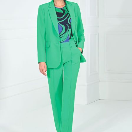 Formal Wear, Suit, Adult, Female, Person, Woman, Coat, Blazer, Jacket, Tuxedo