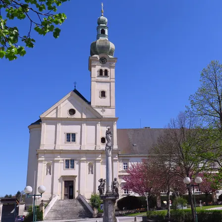 Building, Monastery, Spire, Clock Tower, Dome, Tree, Person, Campus, Car