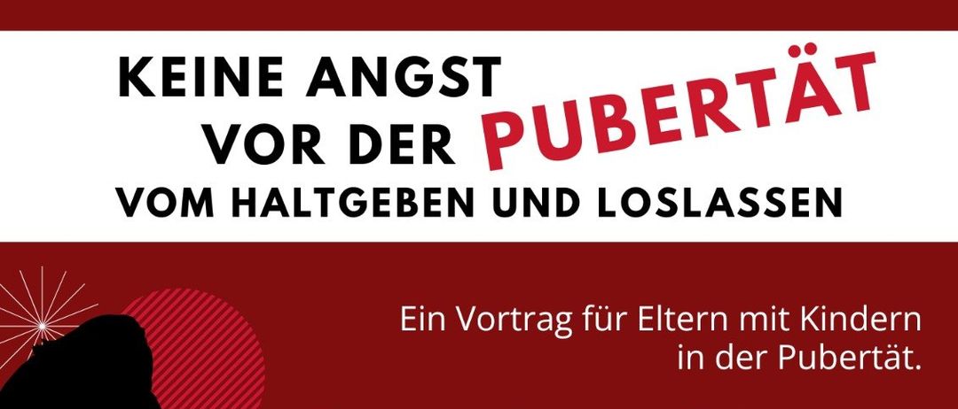 Ein Vortrag für Eltern mit Kindern in der Pubertät. Wie können Eltern ihre Kinder in dieser bewegten Lebensphase gut begleiten? Der Vortrag bietet Orientierung, praktische Impulse und Raum für Fragen rund um das Thema Pubertät. Fachlich fundiert, alltagsnah und ermutigend.