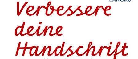 Plakat für einen Handschriftenworkshop von Martina Lasar am 14. März 2026 von 15:00 bis 17:00 Uhr. Der Workshop ist kostenlos und findet im Gemeindesaal statt, mit maximal 14 Teilnehmern.
