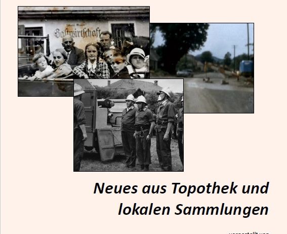 Heimatkundlicher Bilderabend. Neues aus Topothek und lokalen Sammlungen. Vorgestellt von Hanns Balber, Dr. Stefan Schmidt und Manfred Stadler. Donnerstag, 30. April 2026, 18:00 Uhr. Stiftskeller, Klein-Mariazell. Eintritt frei!