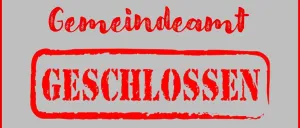 Auf einem grauen Hintergrund steht handgeschriebener roter Text, der oben 'meindream' und unten 'geschlossen' lautet, umrahmt von roten Linien.