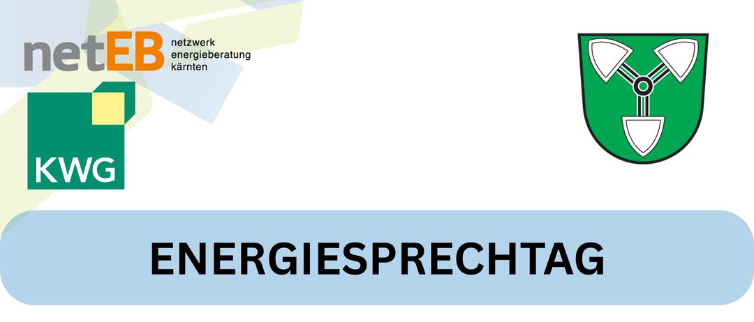 Eine Folie zeigt das Wort 'Ergiebsprecht' mit einem abstrakten Hintergrund. Das Wort 'Ergiebsprecht' ist in schwarz auf blauem Hintergrund geschrieben. Das Bild ist Teil einer Präsentation.