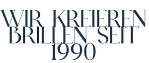 Der Text 'R KREIEN' erscheint in Dunkelblau auf weißem Hintergrund, gefolgt von 'RILLEN SE 1990'. Die Schriftart ist fett und serifenlos, und das Layout ist zentriert.