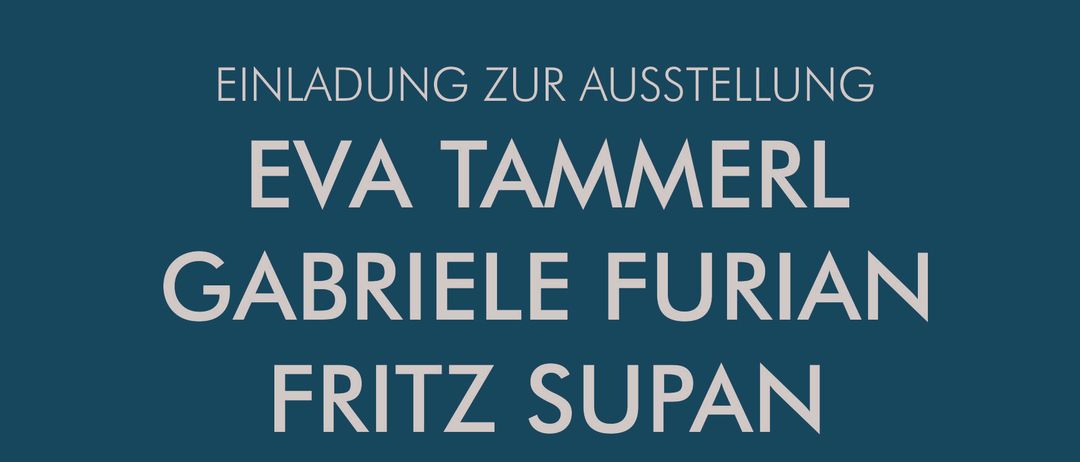 Plakat für eine Kunstausstellung mit Werken von Gabriele Furian und Fritz Supan. Die Ausstellung trägt den Titel 'Figurales' und wird am 10. September 2026 um 18:30 Uhr eröffnet. Die Veranstaltung findet in der Galerie II, 9433 St. Andrä 56 statt.
