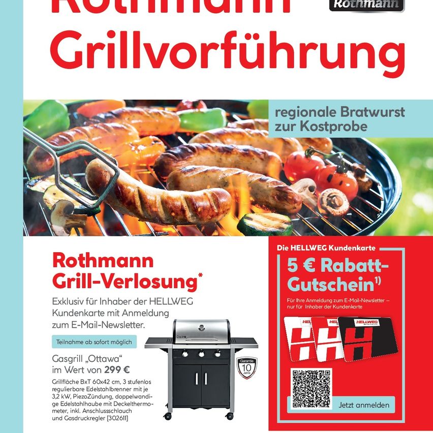 Bild enthält, Advertisement, Poster, Bbq, Cooking, Food, Grilling, QR Code