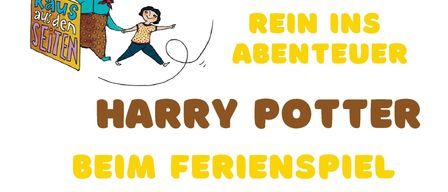 Harry Potters Abenteuer beim Ferienspiel. Werde selbst Hexe oder Zauberer und tauche ein in die magische Welt der berühmten Zauberschule. 29. Juli 2026, 16-18.30 Uhr im Schloss Gloggnitz. Anmeldung im Bürgerservice der Stadtgemeinde.
