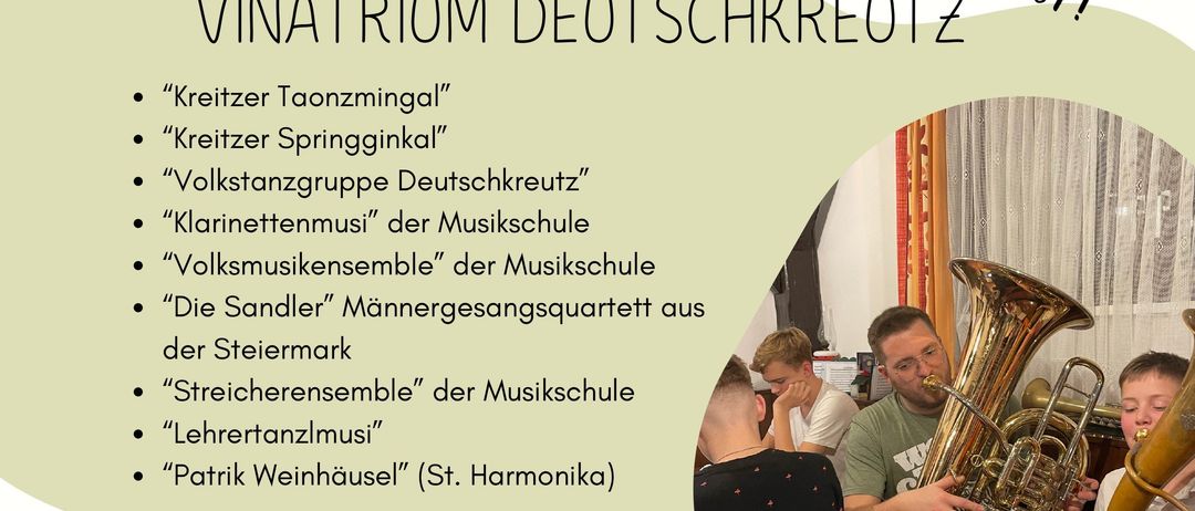 Bild enthält, Advertisement, Poster, Person, Horn, Tuba, Boy, Child, Male, Adult, Man