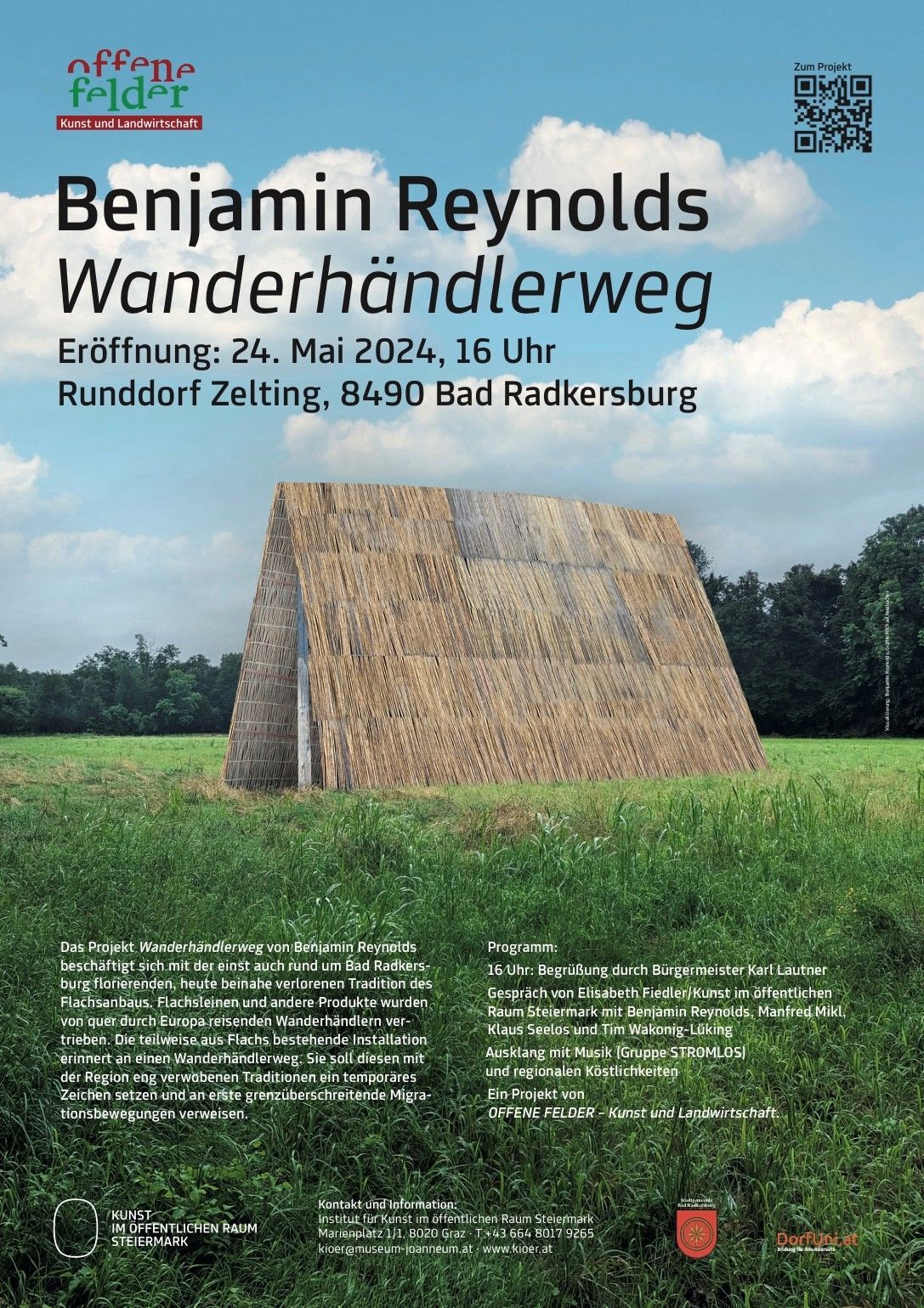 Bild enthält, Advertisement, Outdoors, Shelter, Agriculture, Countryside, Field, Nature, Hut, Poster, Grass