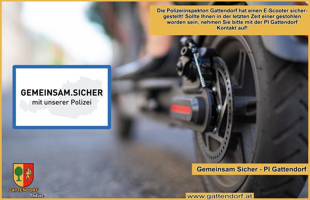 Die Polizeiinspektorin Gattendorf hat eine Anzeige ausgestellt! Sollten Sie involviert sein, bitte Kontakt aufnehmen! SAM.SICHERER Polizei. Gemeinsam sicher.