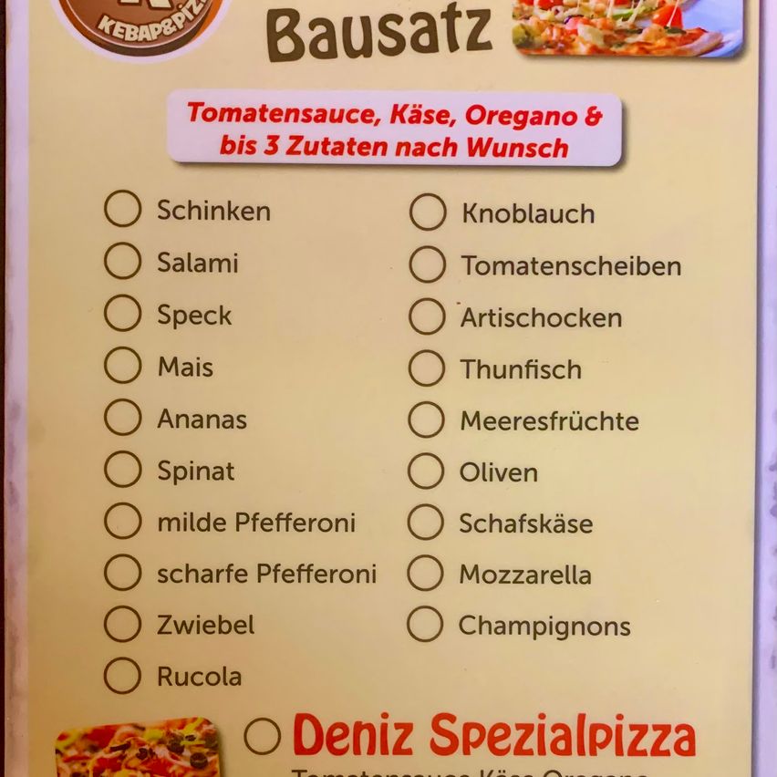 Bild enthält, Menu, Text