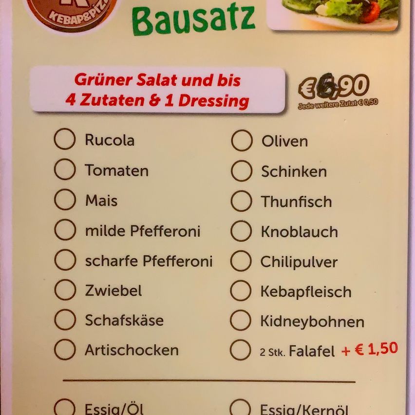 Bild enthält, Menu, Text