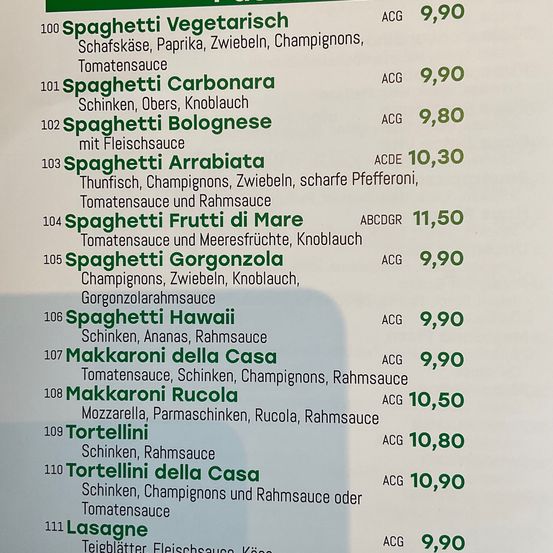 Bild enthält, Text, Menu, Business Card, Paper