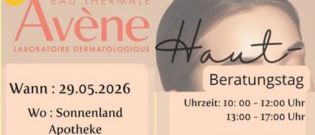 Plakat für ein Thermalbad mit dem Gesicht einer Frau und einer Unterschrift. Datum: 9. Mai 2026. Zeit: 10:00 Uhr. Ort: Deutschland. Jetzt buchbar.