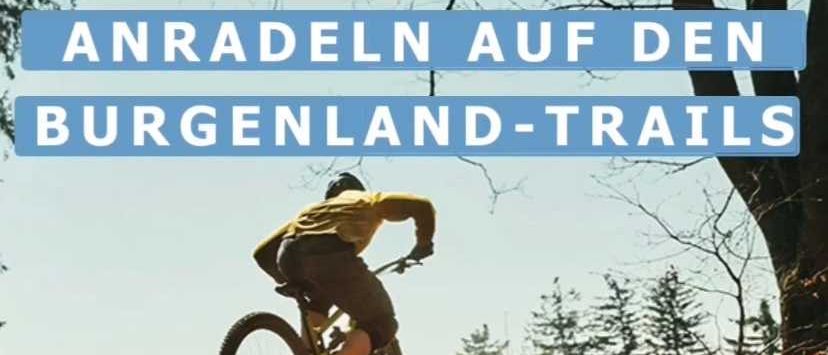 Bild enthält, Person, Bicycle, Vehicle, Wheel, Vegetation, Advertisement, Woodland, Path, Cycling