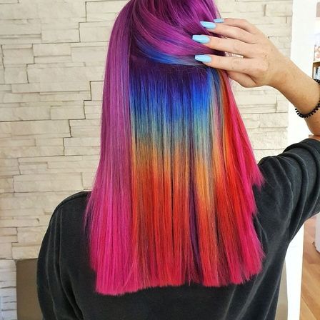 Hair, Person, Adult, Female, Woman, Pink Hair