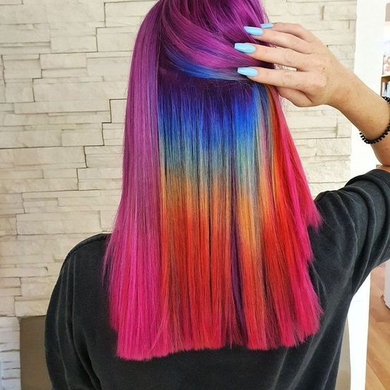 Hair, Person, Adult, Female, Woman, Pink Hair