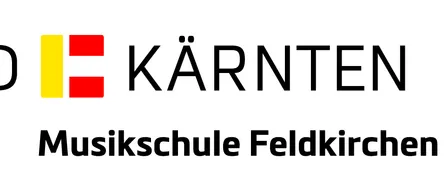 Das Logo für D.C. Karnt Musikschule Feld, bestehend aus Buchstaben und Farben.