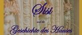 Ein gelbes Plakat mit einem historischen Bild einer Frau, betitelt 'Sisi und die Geschichten des Hauses', mit einer Ausstellung im Schloss Rudolstadt.