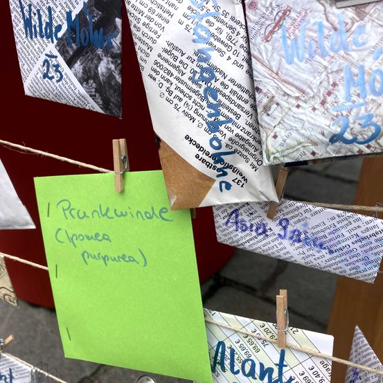 Bild enthält, Advertisement, Text, Poster, Clapperboard, Business Card, Paper