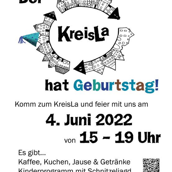 Bild enthält, Advertisement, Poster, QR Code