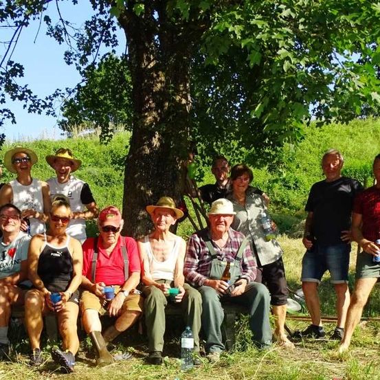 Bild enthält, Nature, Outdoors, Countryside, People, Person, Park, Vegetation, Rural, Shorts, Woman