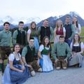 People, Grass, Pants, Skirt, Blouse, Photography, Portrait, Groupshot, Outdoors, Peak