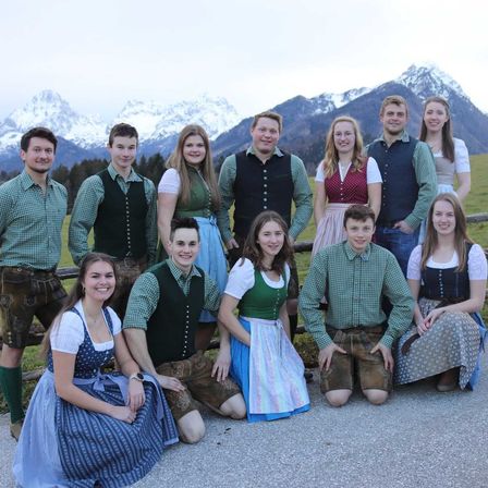 People, Grass, Pants, Skirt, Blouse, Photography, Portrait, Groupshot, Outdoors, Peak