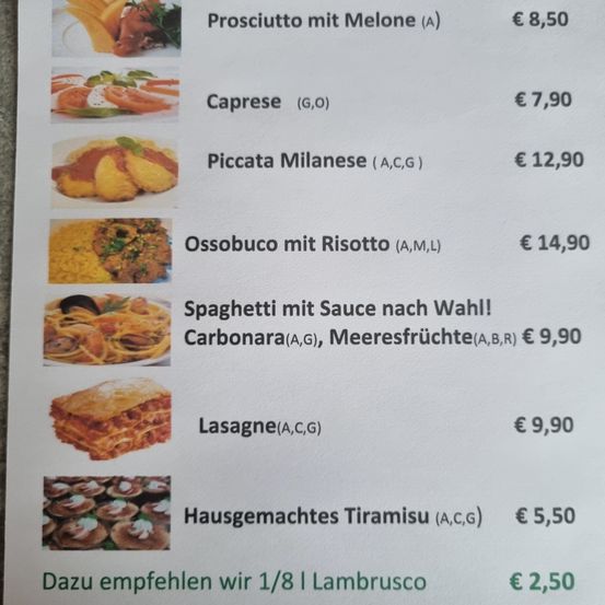 Bild enthält, Text, Menu, Bread, Food