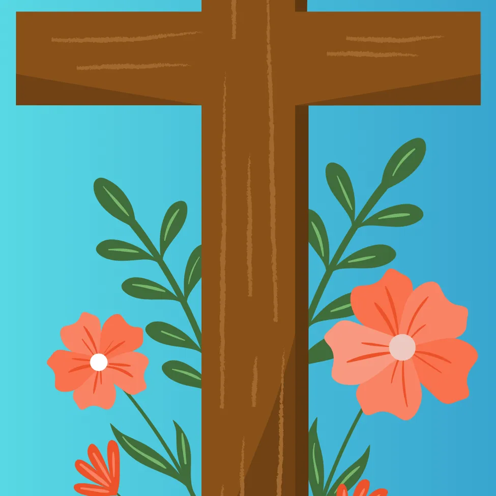 Cross, Symbol, Flower, Plant