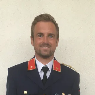 Bild von Kommandant Hans Peter Buxbaumer