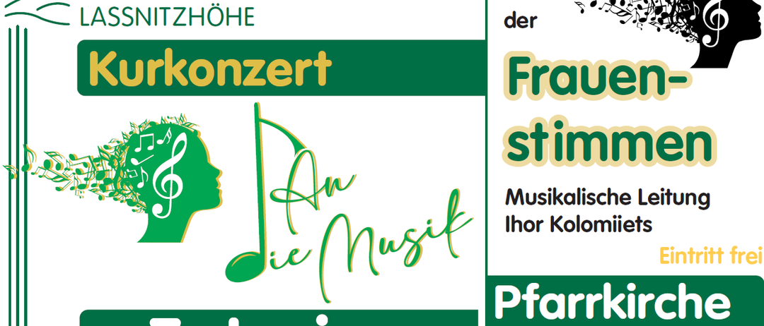 Ein musikalisches Ereignis mit dem Titel 'An die Musik' am 7. Juni um 17:00 Uhr. Musikalisch nach Ihrem Geschmack.