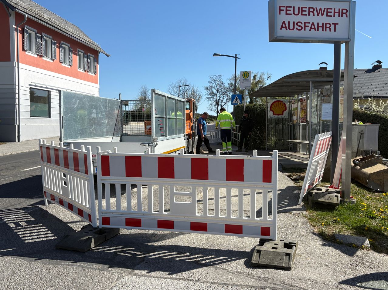 Straßensperre Marktgemeinde Laßnitzhöhe