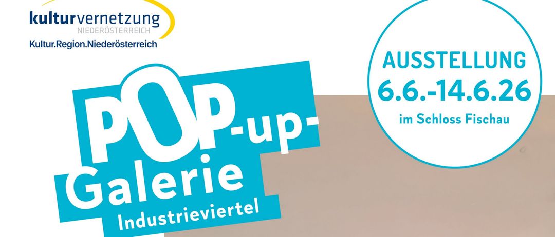 POP-up-Galerie Industrieviertel Gloria Graf. Ausstellung vom 6. bis 14. Juni. Eröffnung: Sa 6., So 7., Sa 13., So 14. jeweils 15-19 Uhr. Finissage: So 14. um 17 Uhr.