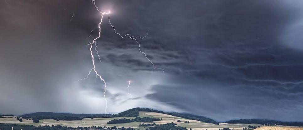 Nature, Outdoors, Storm, Thunderstorm, Lightning, Beacon, Building, Lighthouse, Tower, Weather