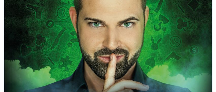 Bild enthält, Advertisement, Poster, Adult, Male, Man, Person, Publication, Face, Head