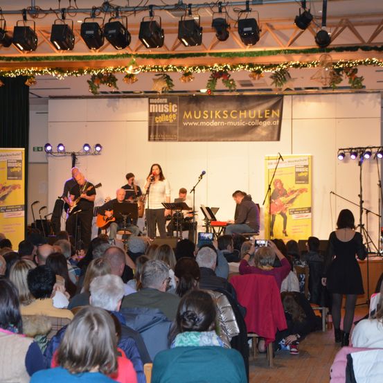 Bild enthält, Stage, Concert, Crowd, Person, Child, Female, Girl, Adult, Male, Man